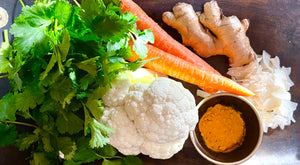 Cauliflower with Turmeric & Coconut Ferment