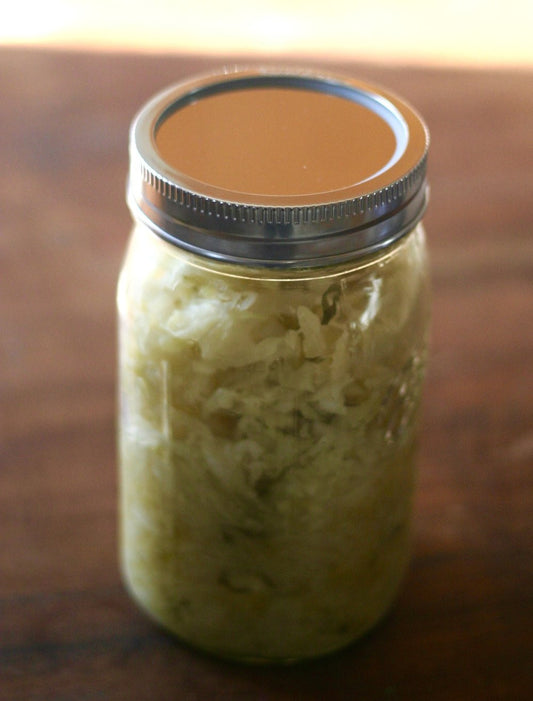 Kraut Source® Stainless Steel Flat Panel & Ring Set