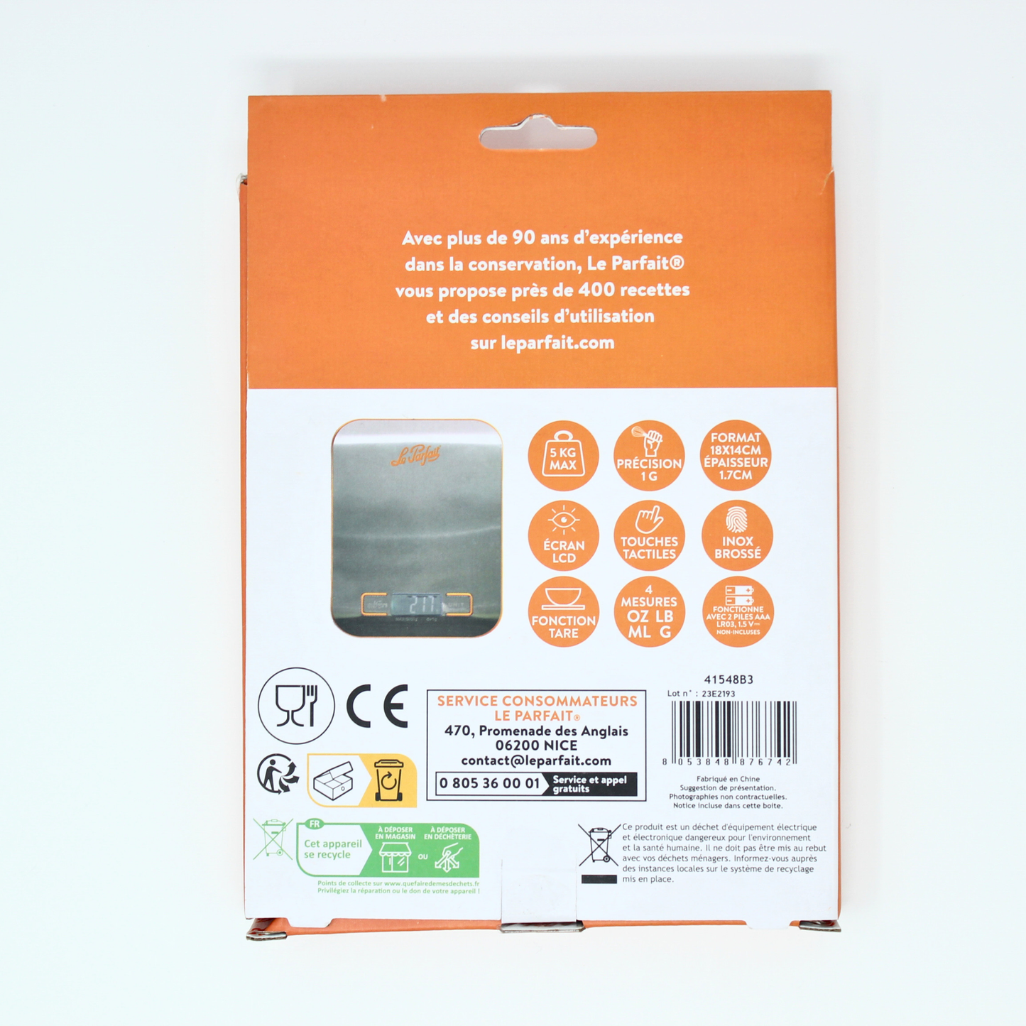 Digital Scale by Le Parfait