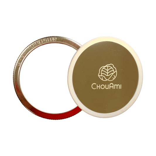 ChouAmi Stainless Steel Flat Panel & Ring Set