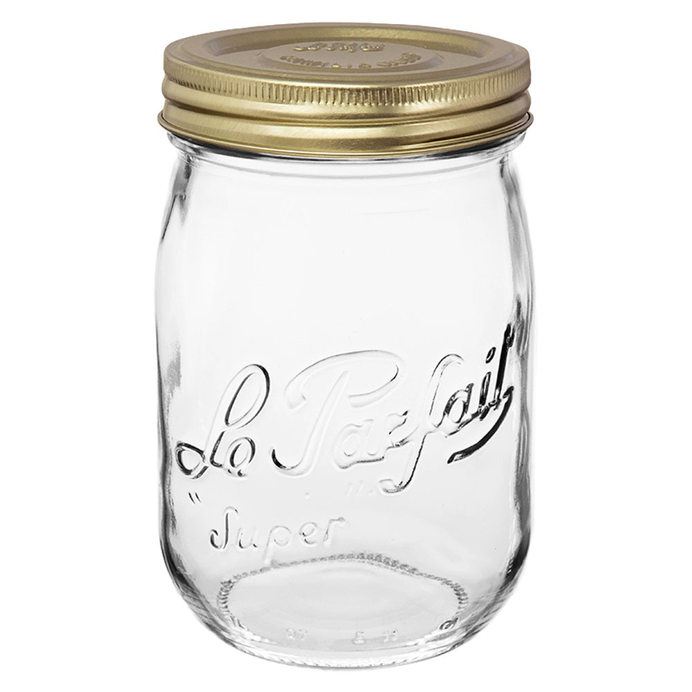 Le Parfait Screw Top Glass Jars for Use with ChouAmi (Packs of one)