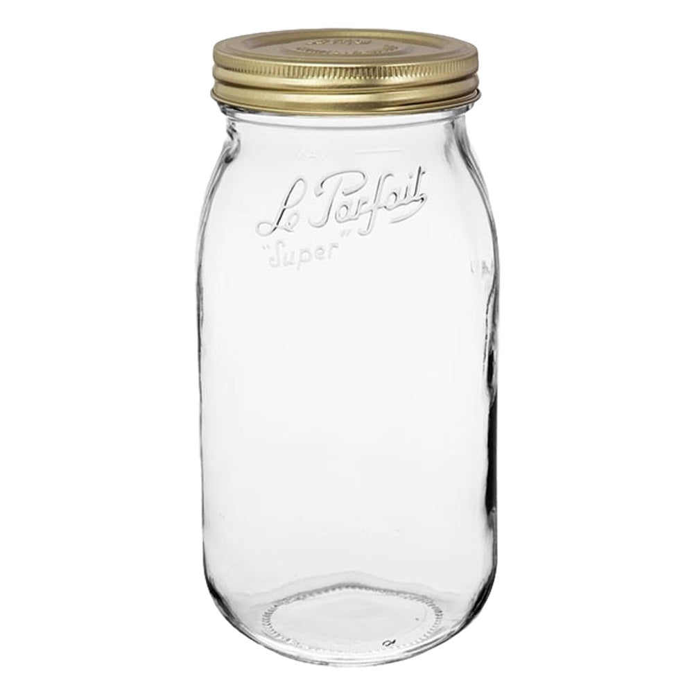 Le Parfait Screw Top Glass Jars for Use with ChouAmi (Packs of one)